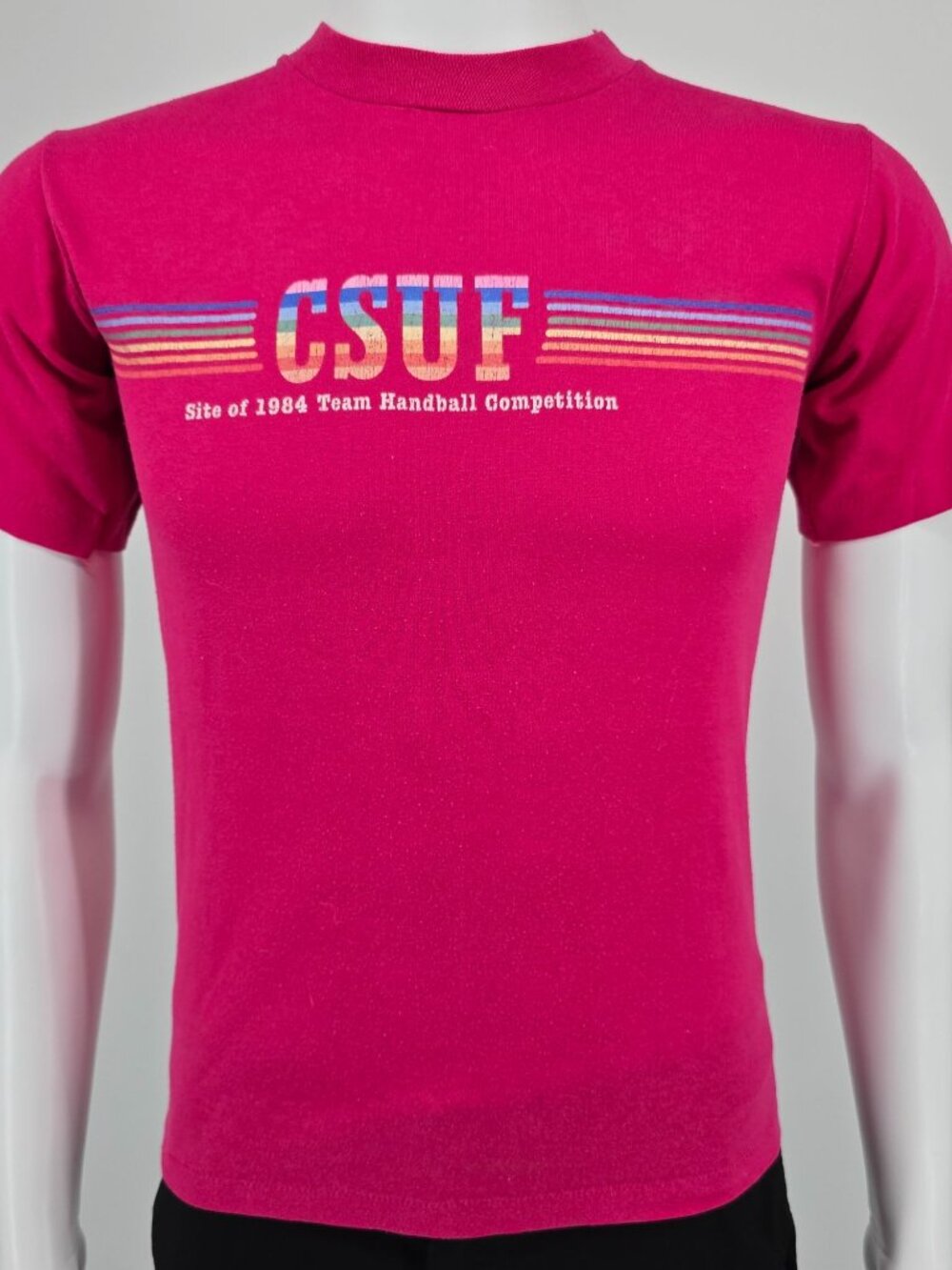 Vintage 1980s CSUF Site of 1984 Olympic Handball Competition T-Shirt (S)